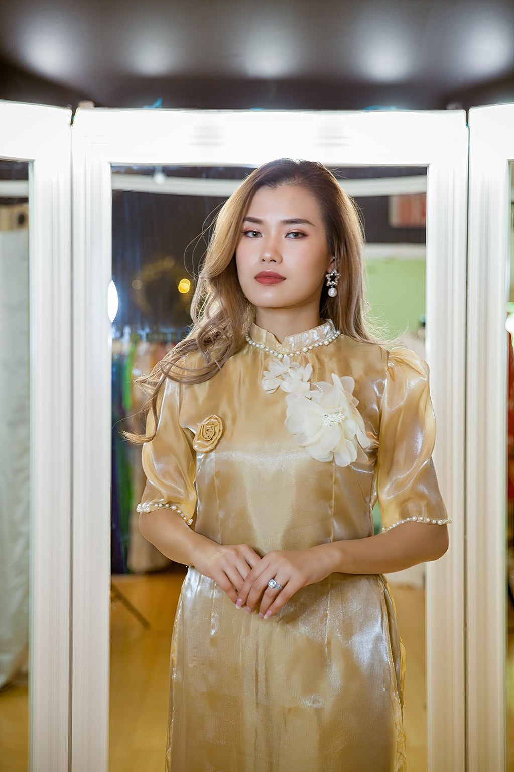 CT AO DAI CACH TAN 1003
