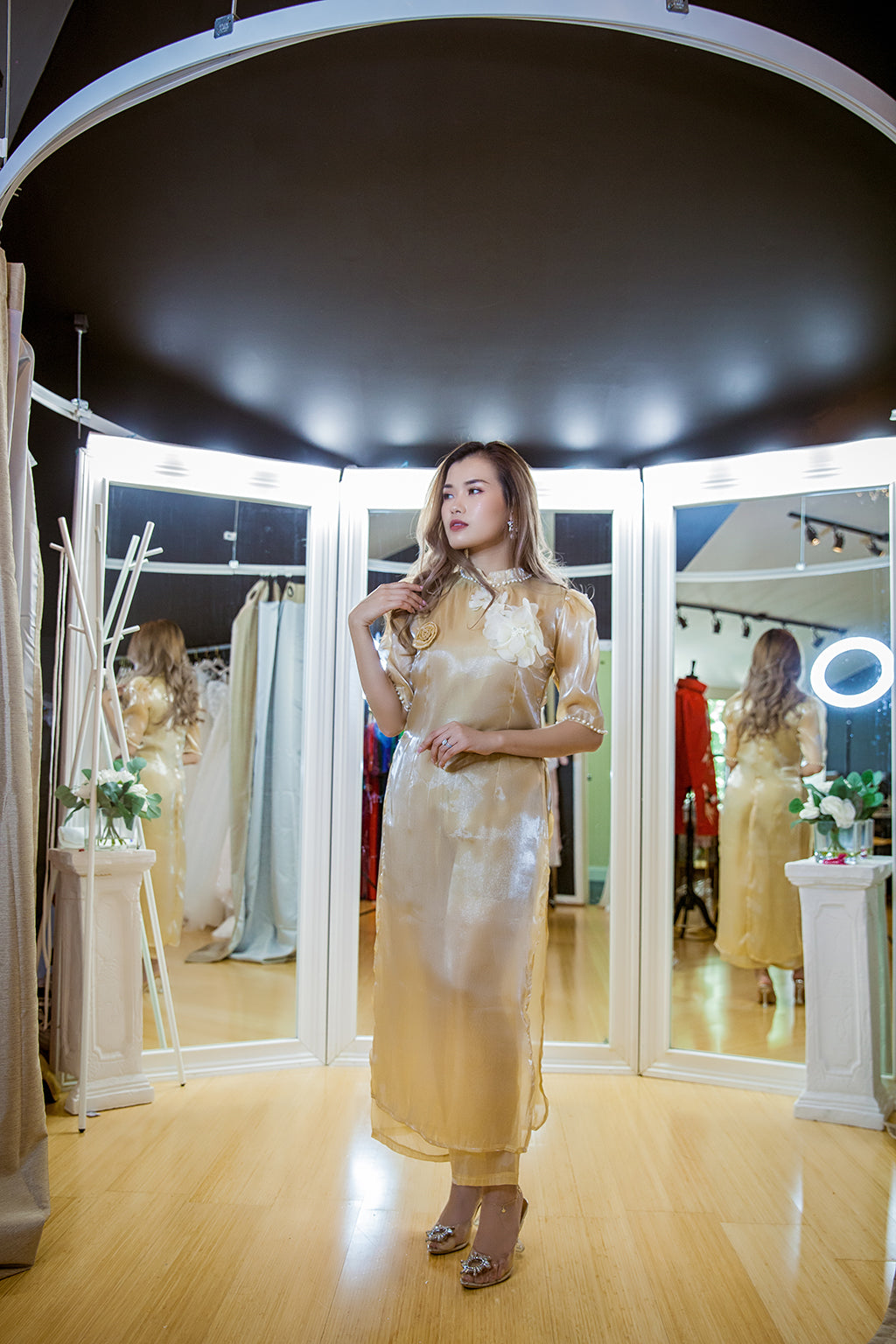 CT AO DAI CACH TAN 1003
