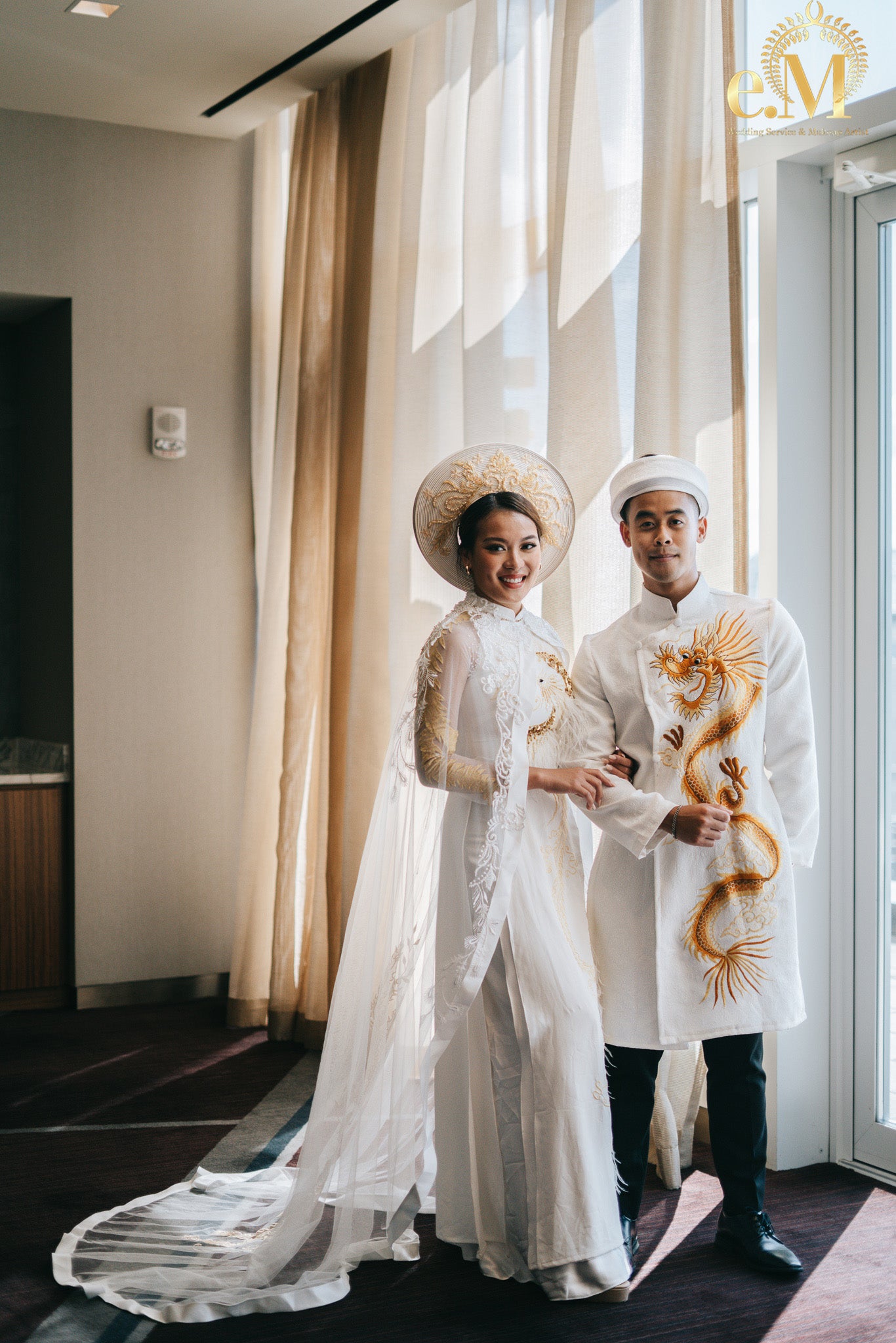 Ao dai 2025 wedding dress